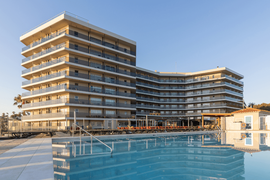 Populair familiehotel direct aan het strand